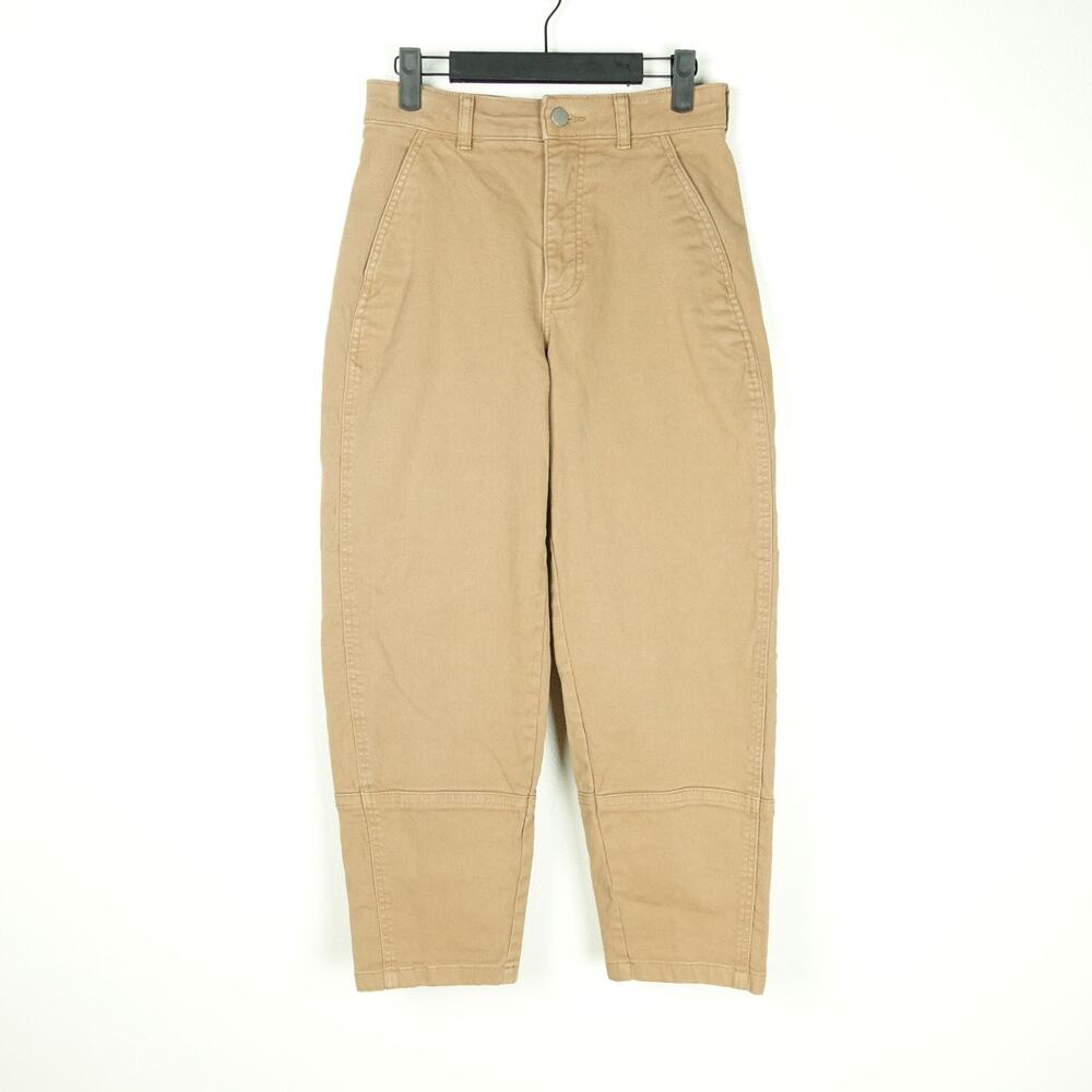 Everlane Utility Barrel Pants SZ 2 Baggy Relaxed Modern Sustainable Streetwear